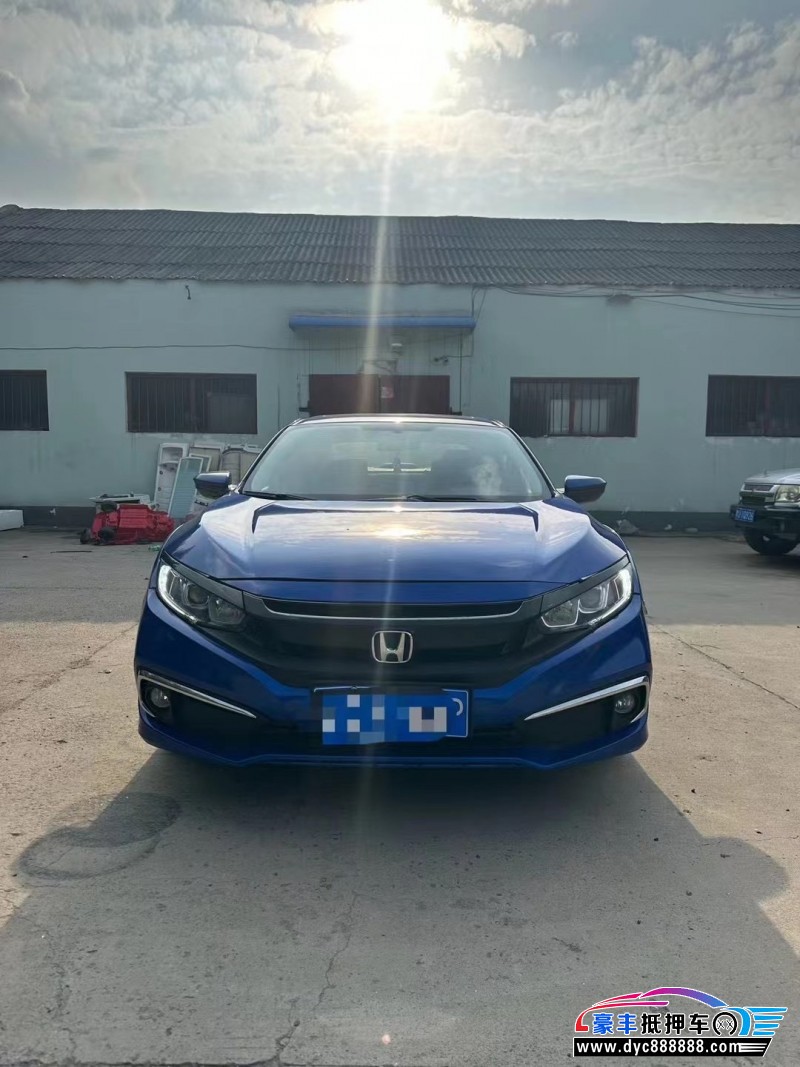 19年本田思域轿车抵押车出售