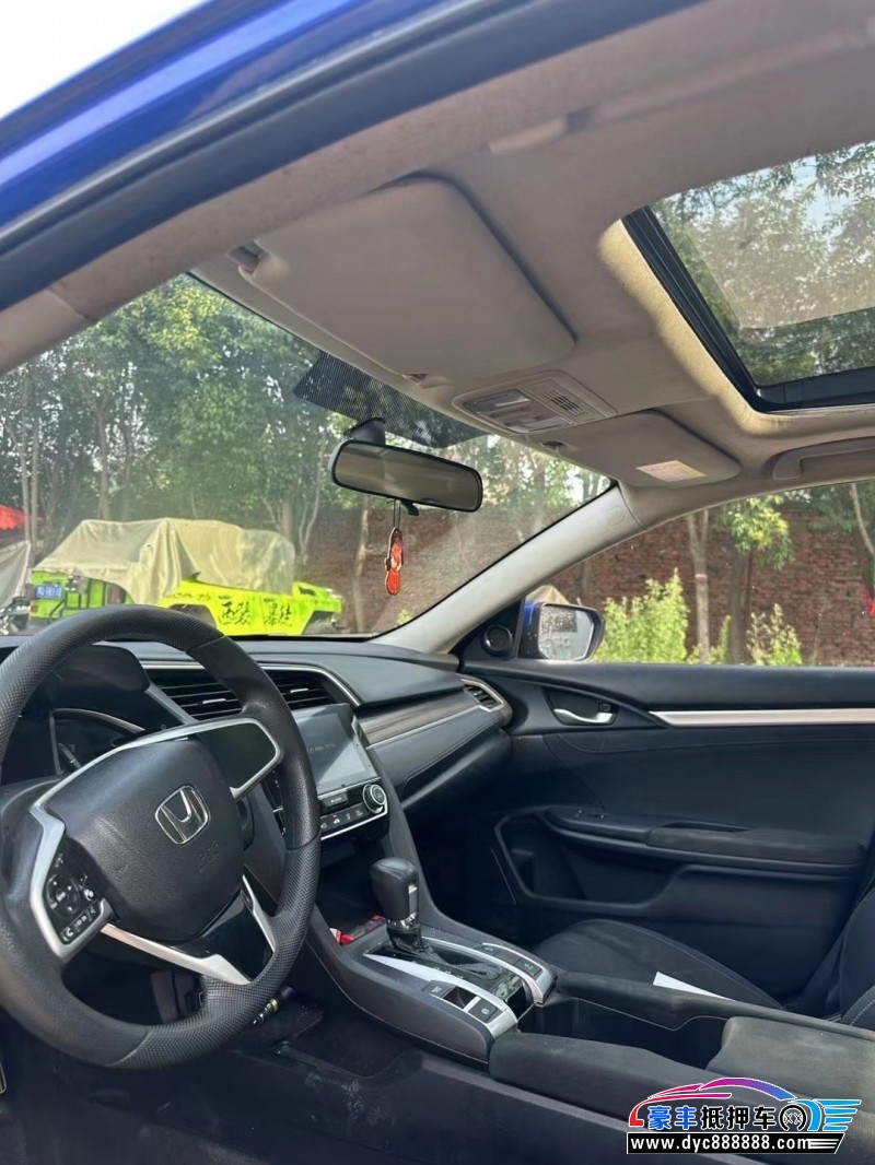 19年本田思域轿车抵押车出售