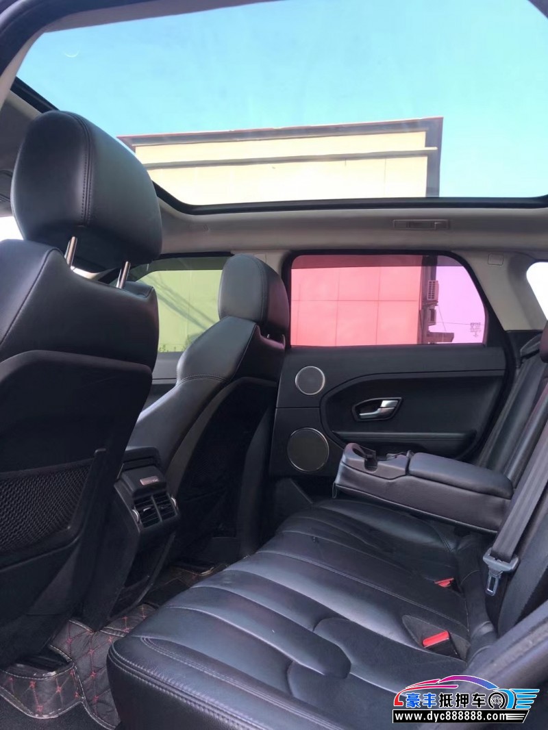 15年路虎揽胜极光轿车抵押车出售