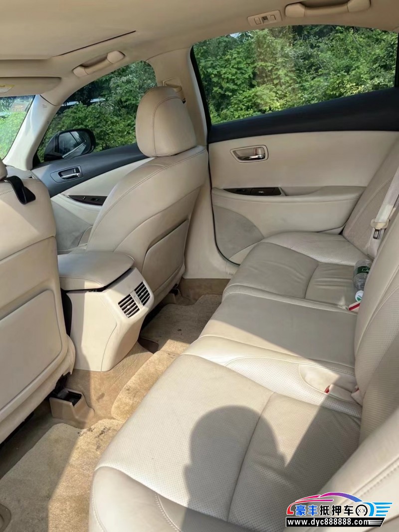 11年雷克萨斯ES轿车抵押车出售