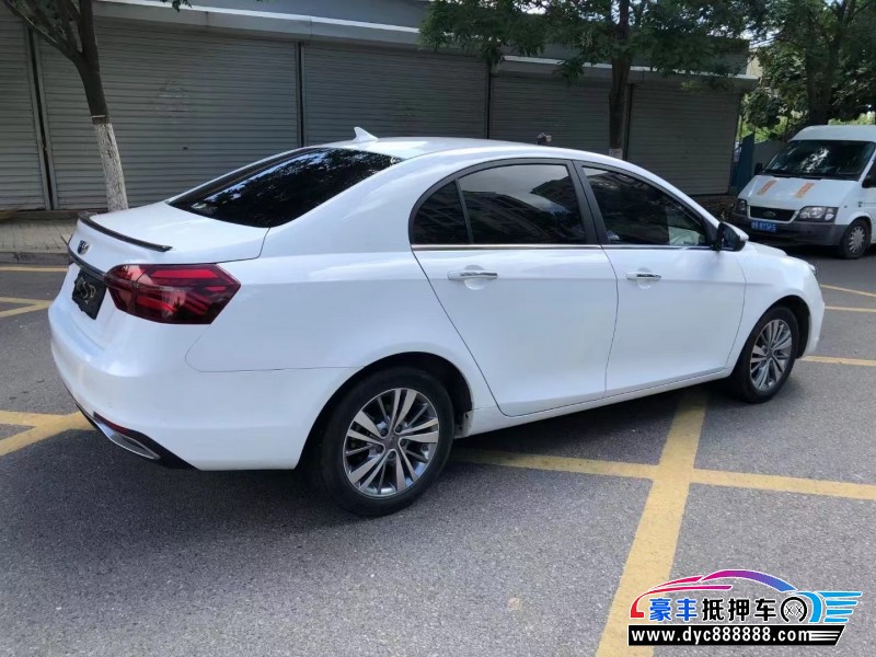 18年吉利帝豪轿车抵押车出售