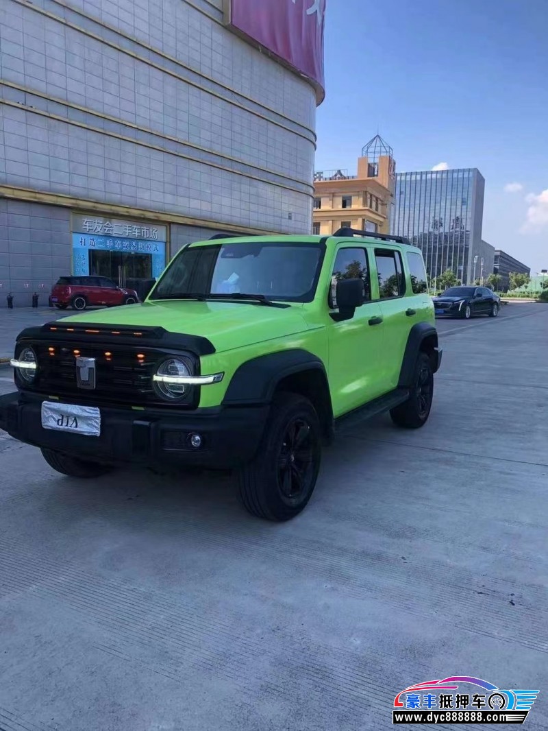 22年WEY坦克300轿车抵押车出售