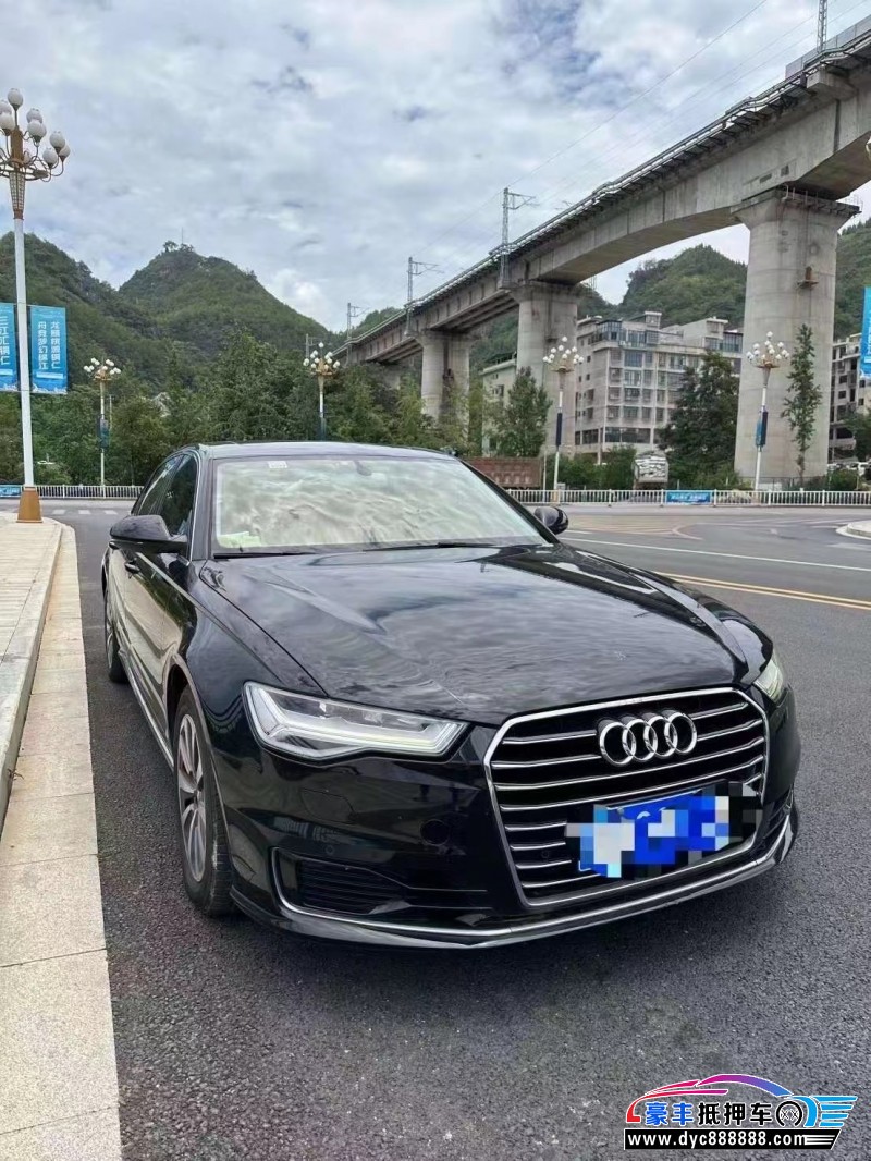 17年奥迪A6L轿车抵押车出售