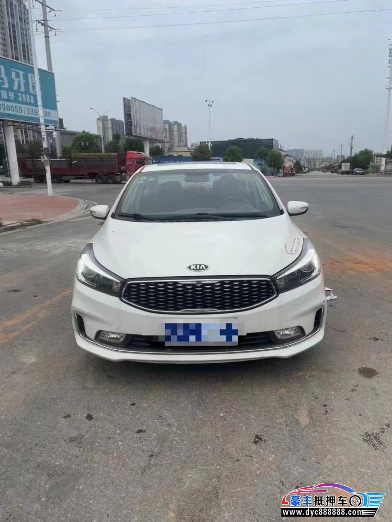 17年起亚K3轿车抵押车出售