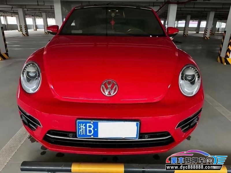 17年大众甲壳虫轿车抵押车出售