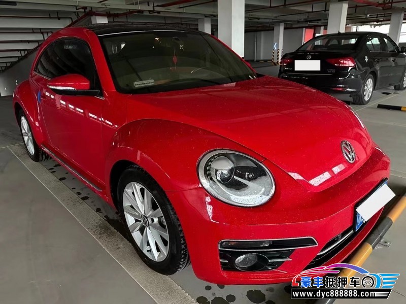 17年大众甲壳虫轿车抵押车出售