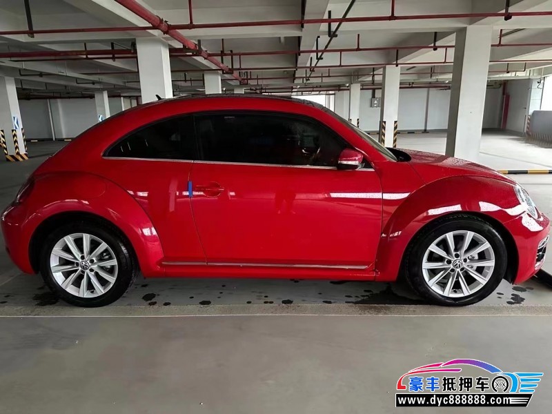 17年大众甲壳虫轿车抵押车出售