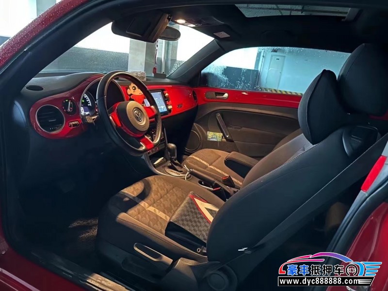 17年大众甲壳虫轿车抵押车出售