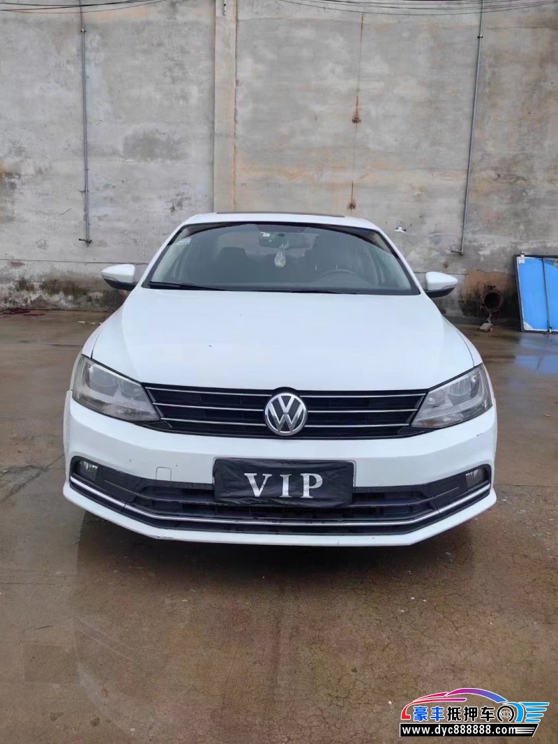 17年大众速腾轿车抵押车出售