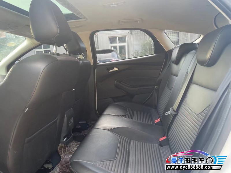 18年福特福克斯轿车抵押车出售