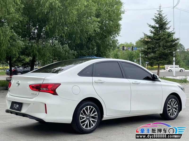 21年传祺GA4轿车抵押车出售