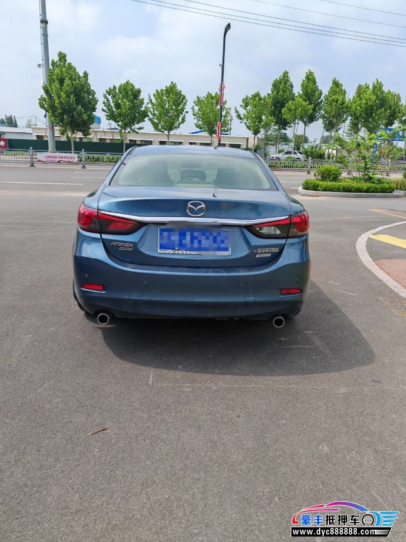 18年马自达阿特兹轿车抵押车出售