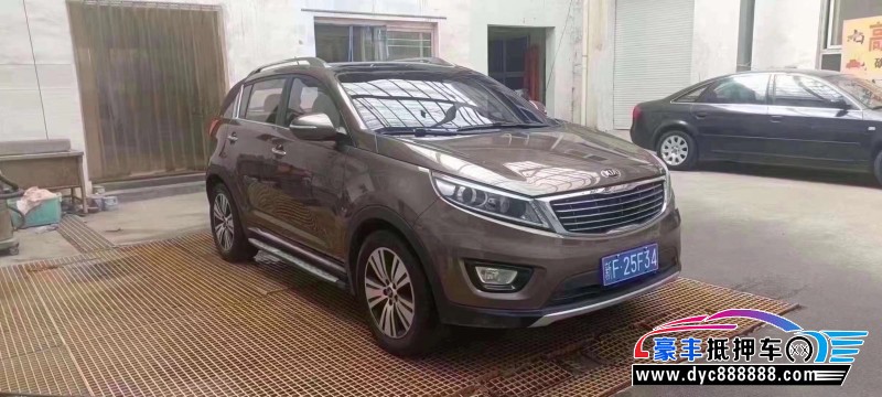 16年起亚智跑SUV抵押车出售