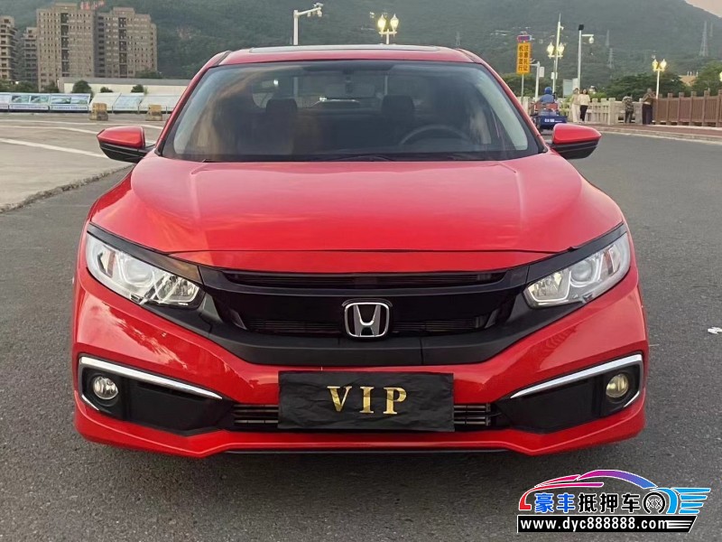 19年本田思域轿车抵押车出售