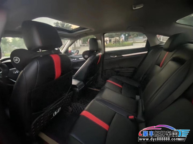 19年本田思域轿车抵押车出售