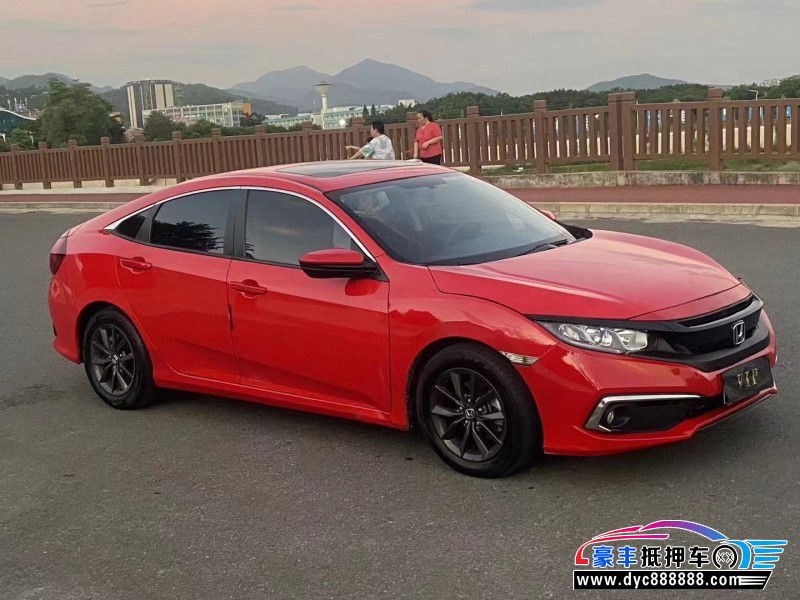 19年本田思域轿车抵押车出售
