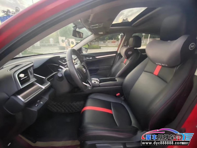 19年本田思域轿车抵押车出售