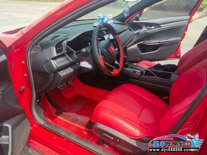 22年本田思域轿车抵押车出售