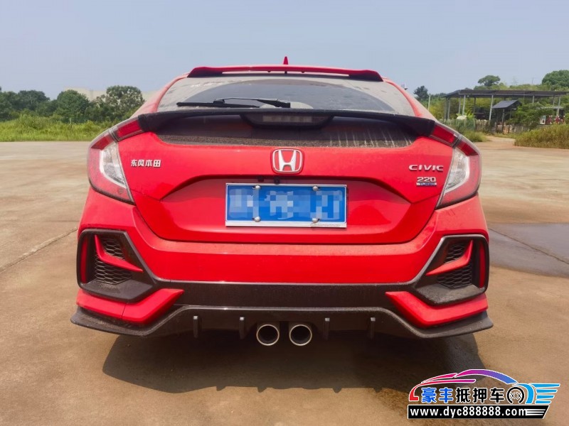 22年本田思域轿车抵押车出售