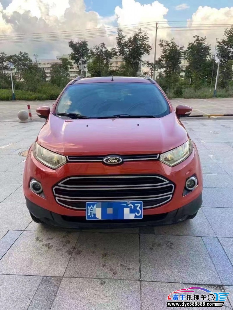 13年福特翼搏轿车抵押车出售