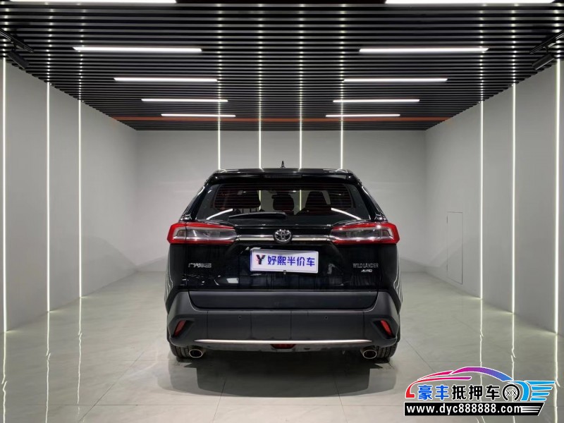 21年丰田威兰达轿车抵押车出售