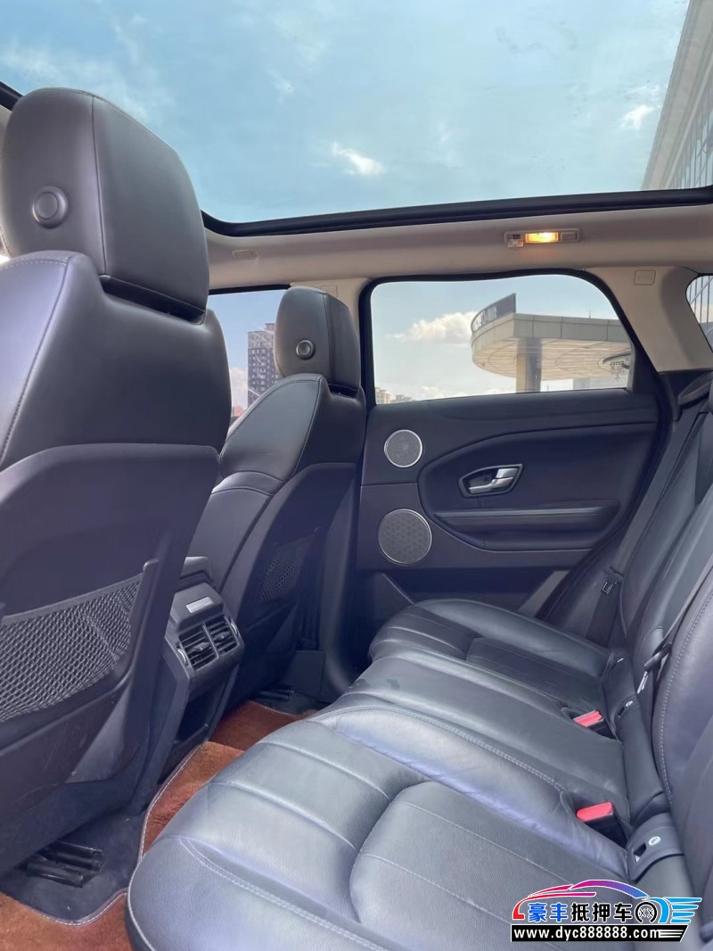 17年路虎揽胜极光SUV抵押车出售