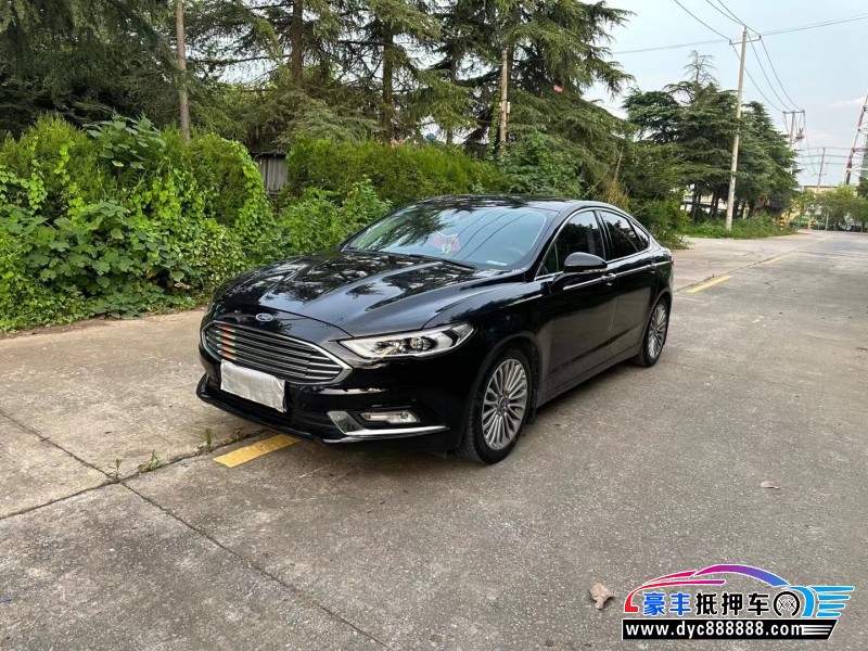 19年福特蒙迪欧轿车抵押车出售