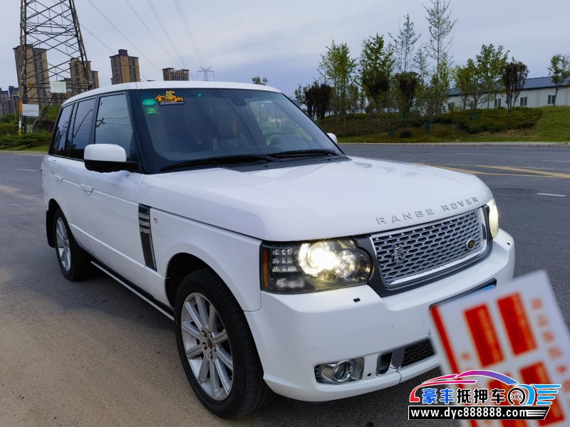 13年路虎揽胜行政SUV抵押车出售