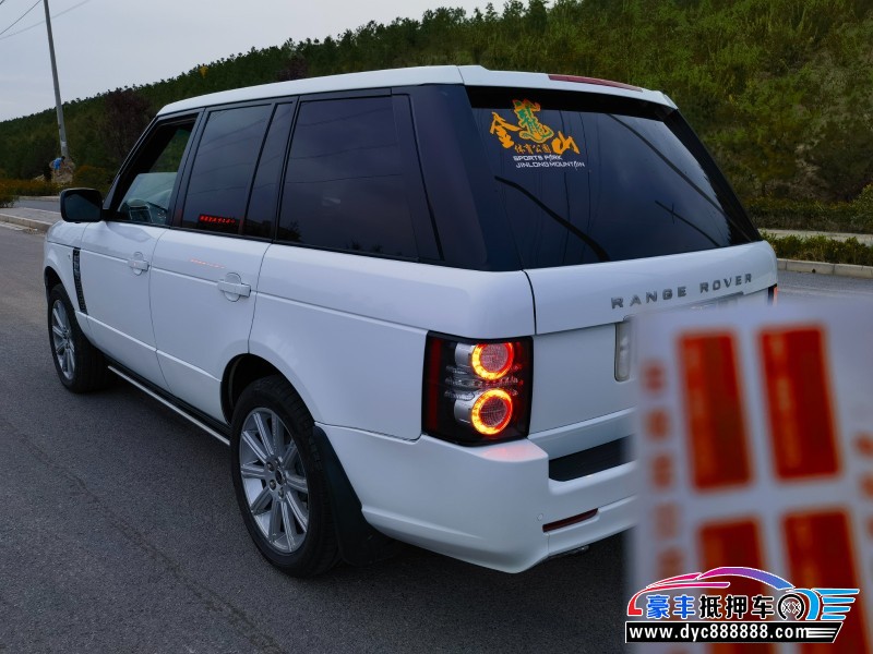 13年路虎揽胜行政SUV抵押车出售