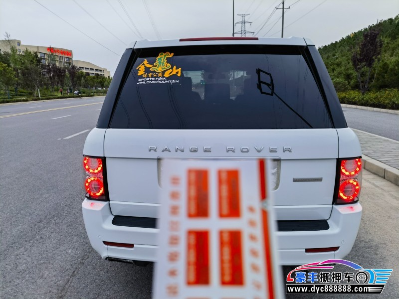 13年路虎揽胜行政SUV抵押车出售