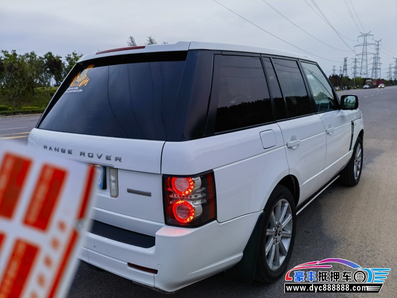 13年路虎揽胜行政SUV抵押车出售