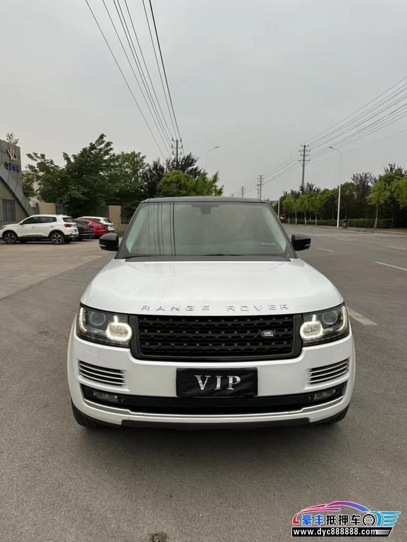 13年路虎揽胜行政轿车抵押车出售