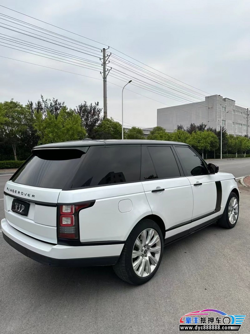 13年路虎揽胜行政轿车抵押车出售