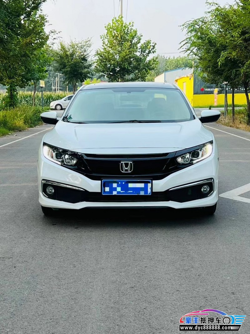 19年本田思域轿车抵押车出售