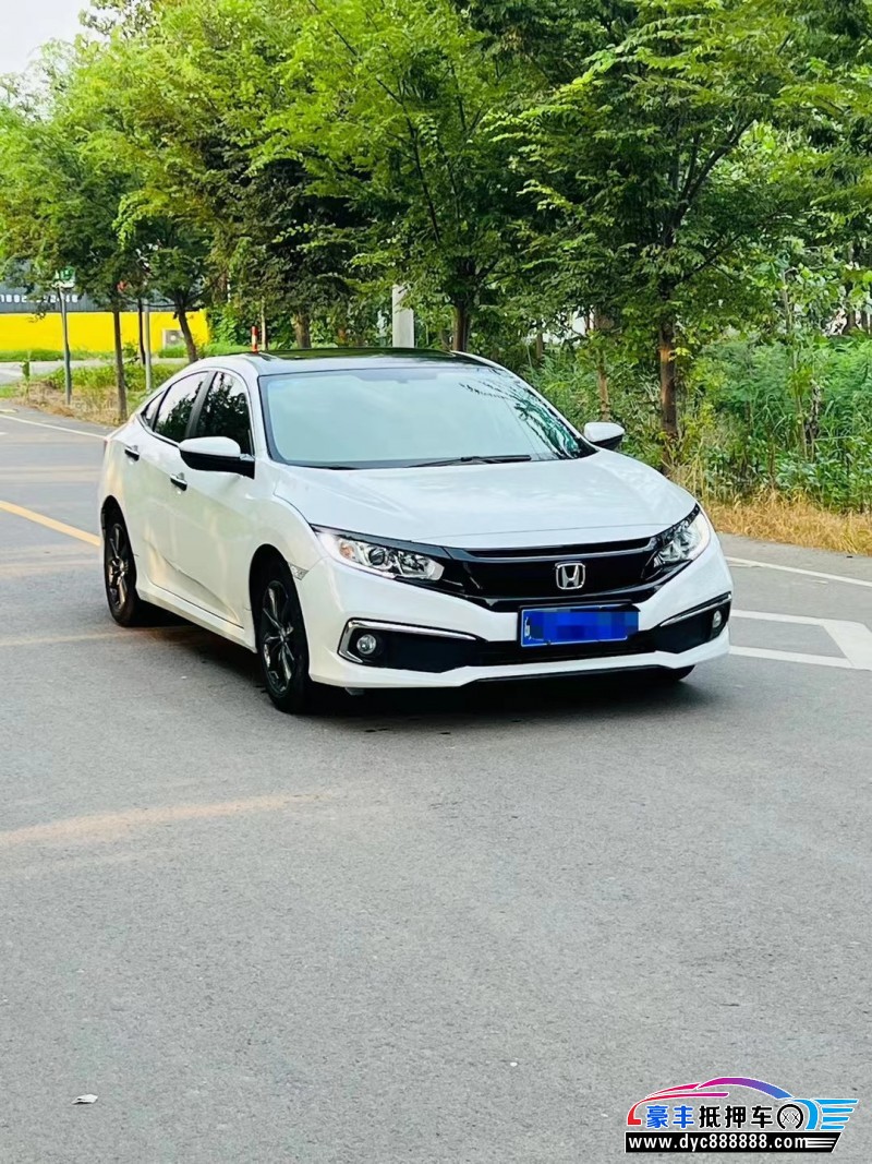 19年本田思域轿车抵押车出售