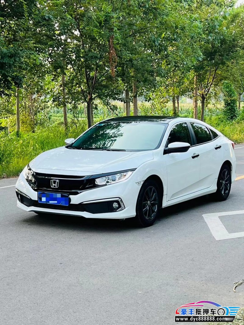 19年本田思域轿车抵押车出售