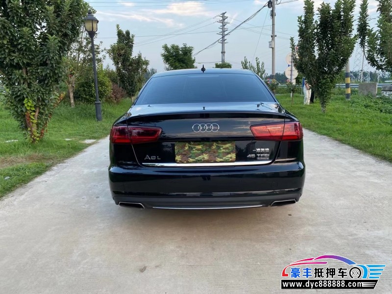 17年奥迪A6L轿车抵押车出售