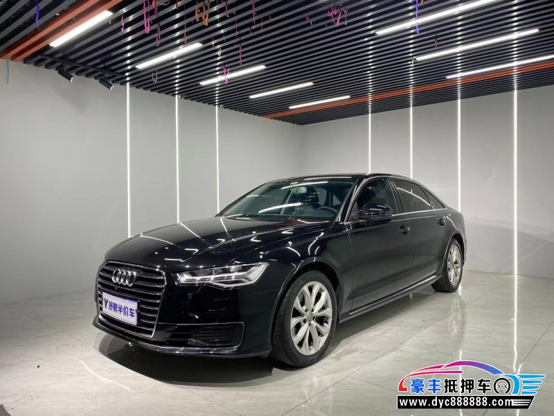 18年奥迪A6L轿车抵押车出售