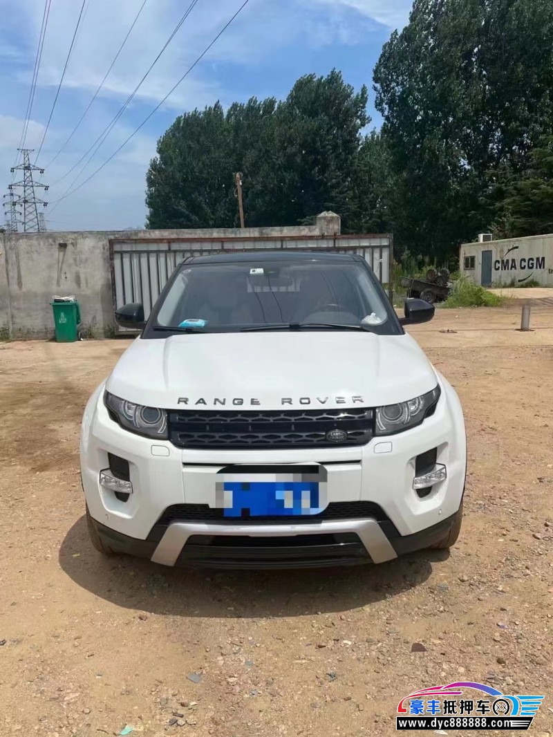 14年路虎揽胜极光SUV抵押车出售