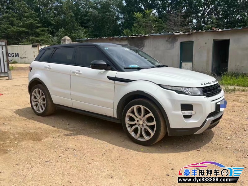 14年路虎揽胜极光SUV抵押车出售