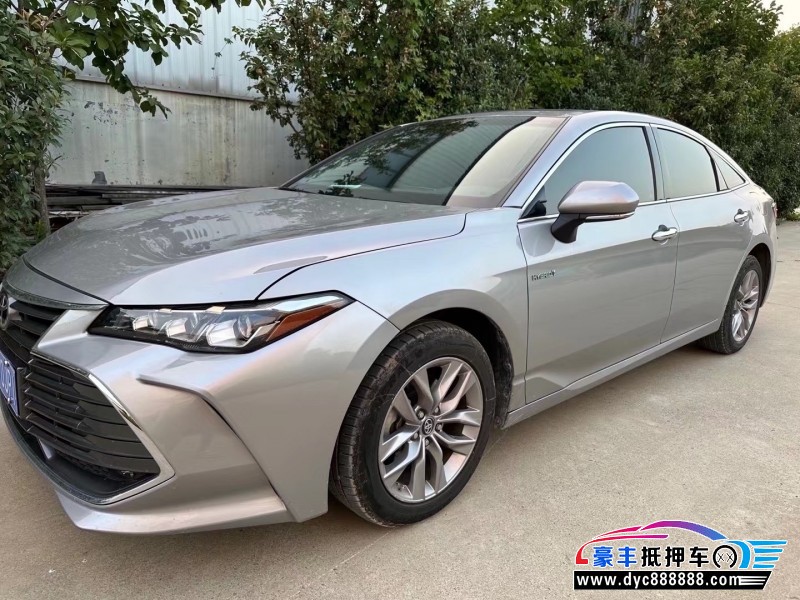21年丰田亚洲龙轿车抵押车出售