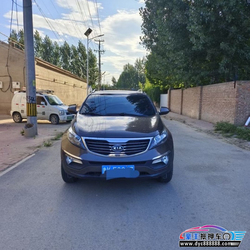 14年起亚智跑轿车抵押车出售