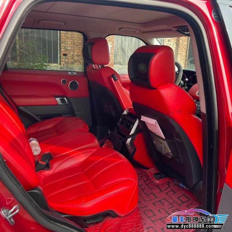 16年路虎揽胜运动SUV抵押车出售