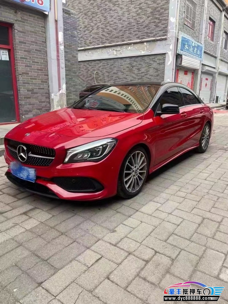 17年奔驰CLA轿车抵押车出售