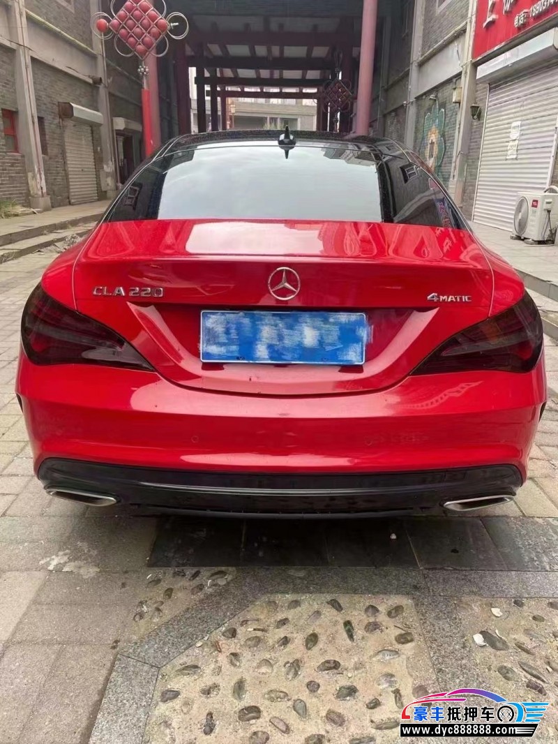 17年奔驰CLA轿车抵押车出售