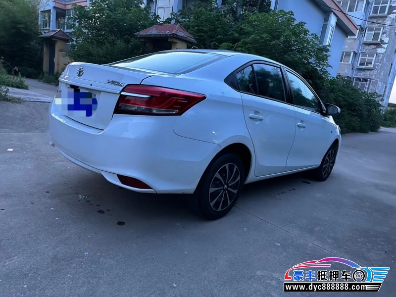 18年丰田威驰轿车抵押车出售