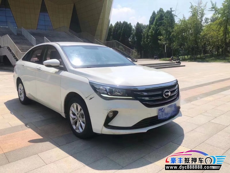 18年传祺GA4轿车抵押车出售