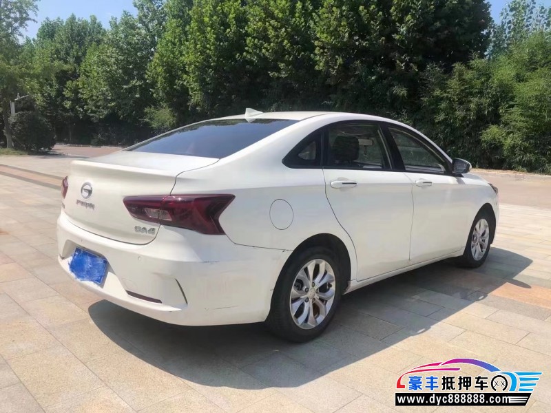 18年传祺GA4轿车抵押车出售