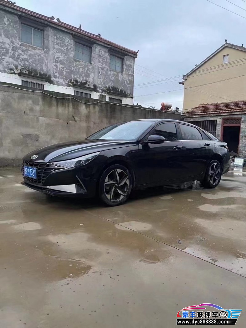 21年现代伊兰特轿车抵押车出售