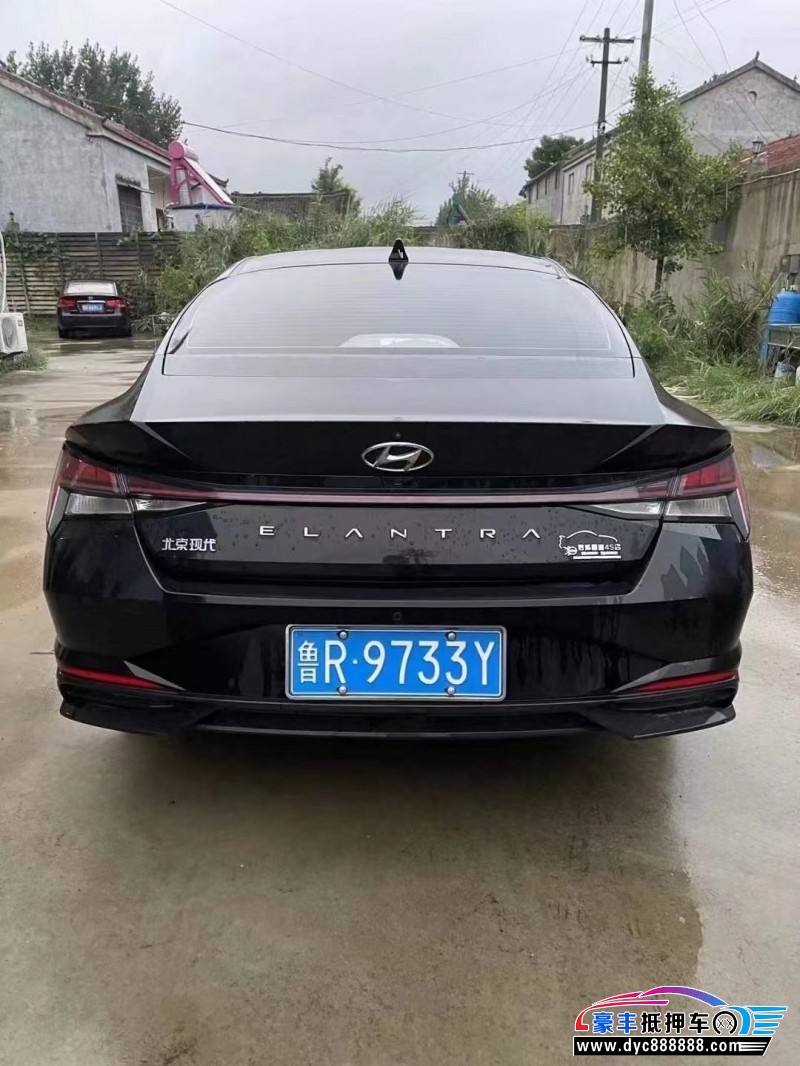 21年现代伊兰特轿车抵押车出售